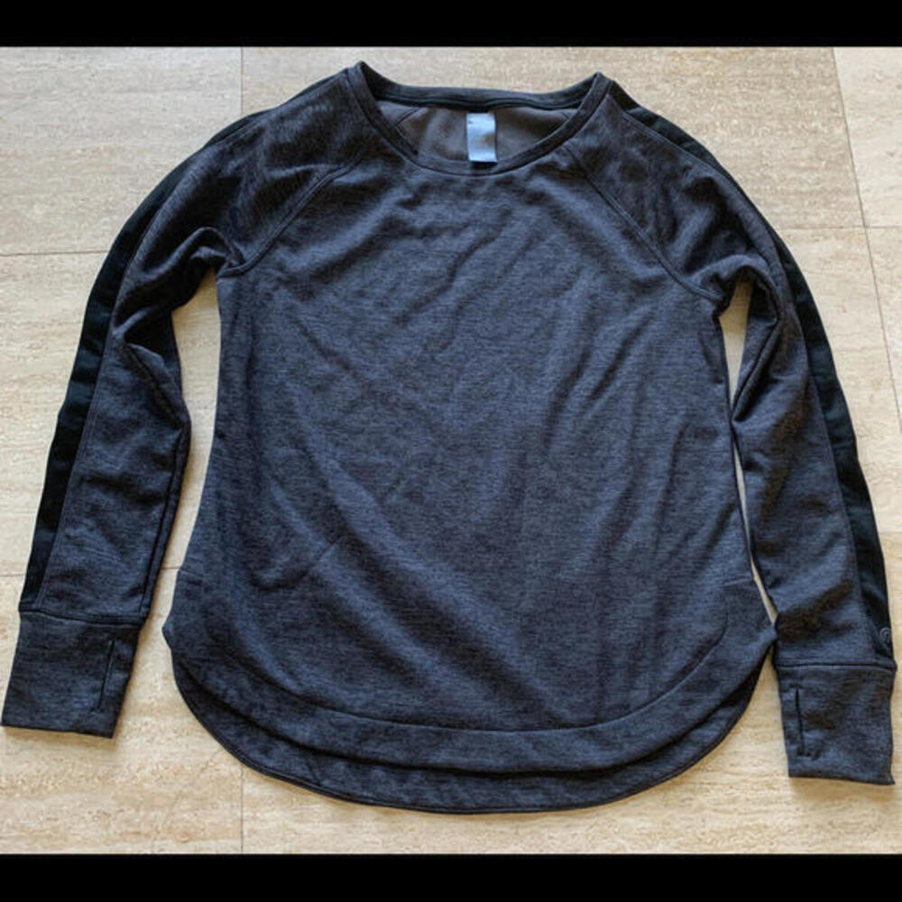 Champion Men Warm Long-Sleeve Running Top Size M